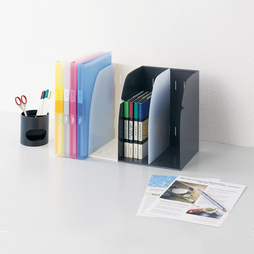 たのめーる】リヒトラブ リクエスト ブックスタンド 2ブロック 黄緑