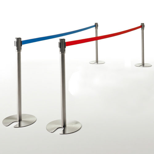 たのめーる】テラモト ベルトパーテーションスタンド Light ポール