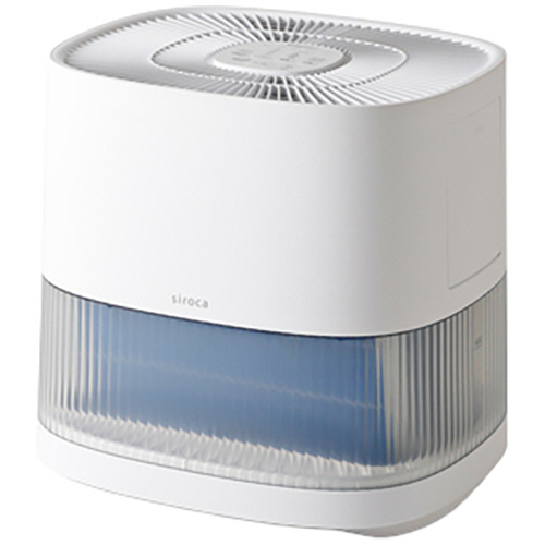 たのめーる】YAMAZEN スチーム式加湿器 ホワイト KS-J243(W) 1台の通販