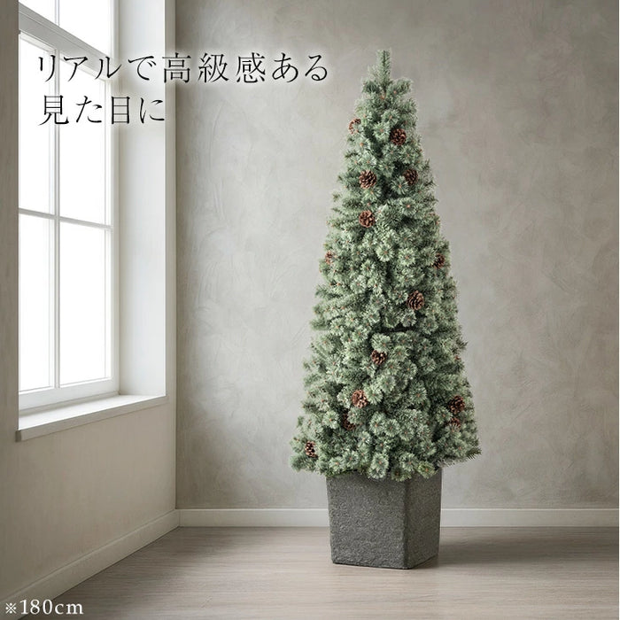 150cm] クリスマスツリー ヌードツリー 松ぼっくり付 オーナメント