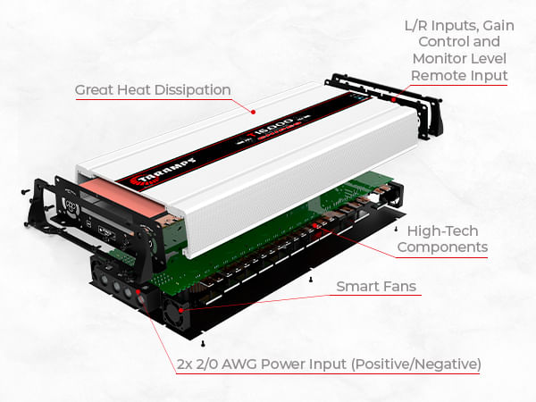 Taramps T 16000 Chipeo Amplifier Free Shipping Worldwide | Taramps