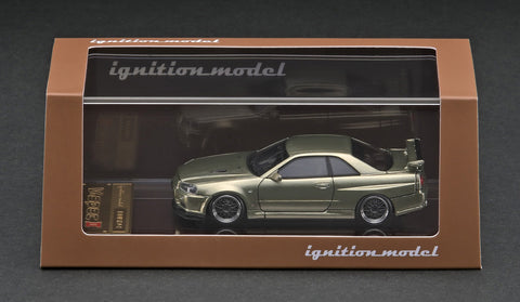 Ignition Model 1/64 Nissan Skyline GT-R V-spec Ⅱ(R34) Millennium