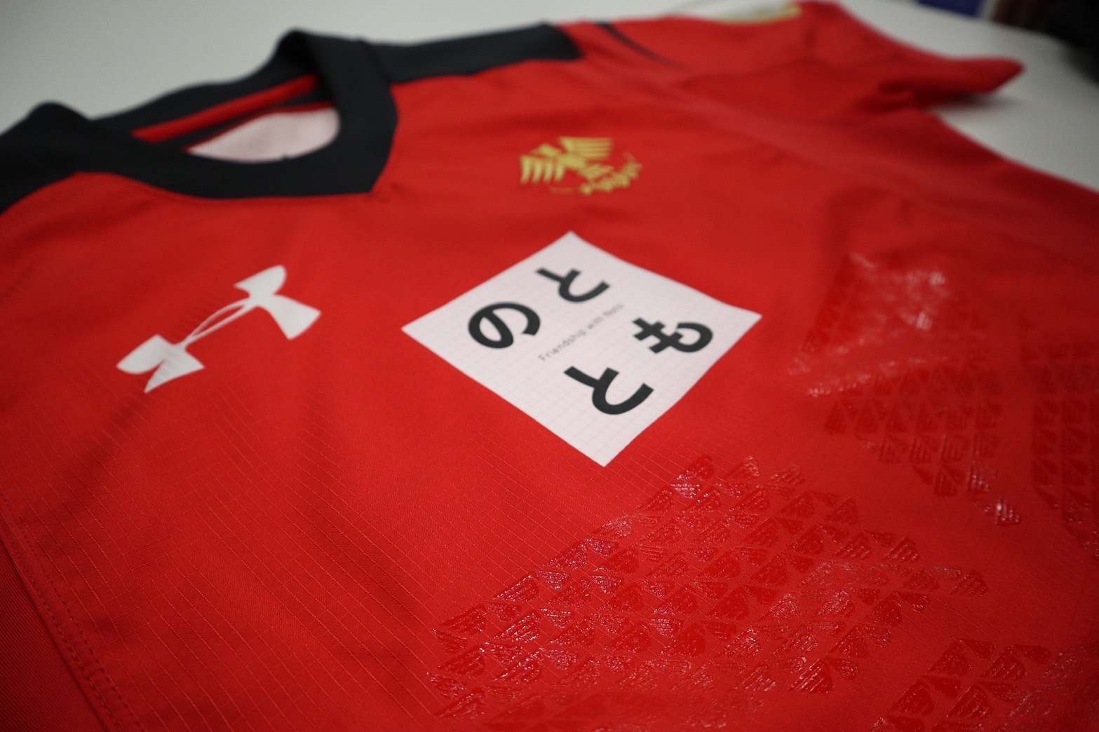 帝京大学ラグビー部のユニフォームに能登復興の思いを込めた新しいロゴ