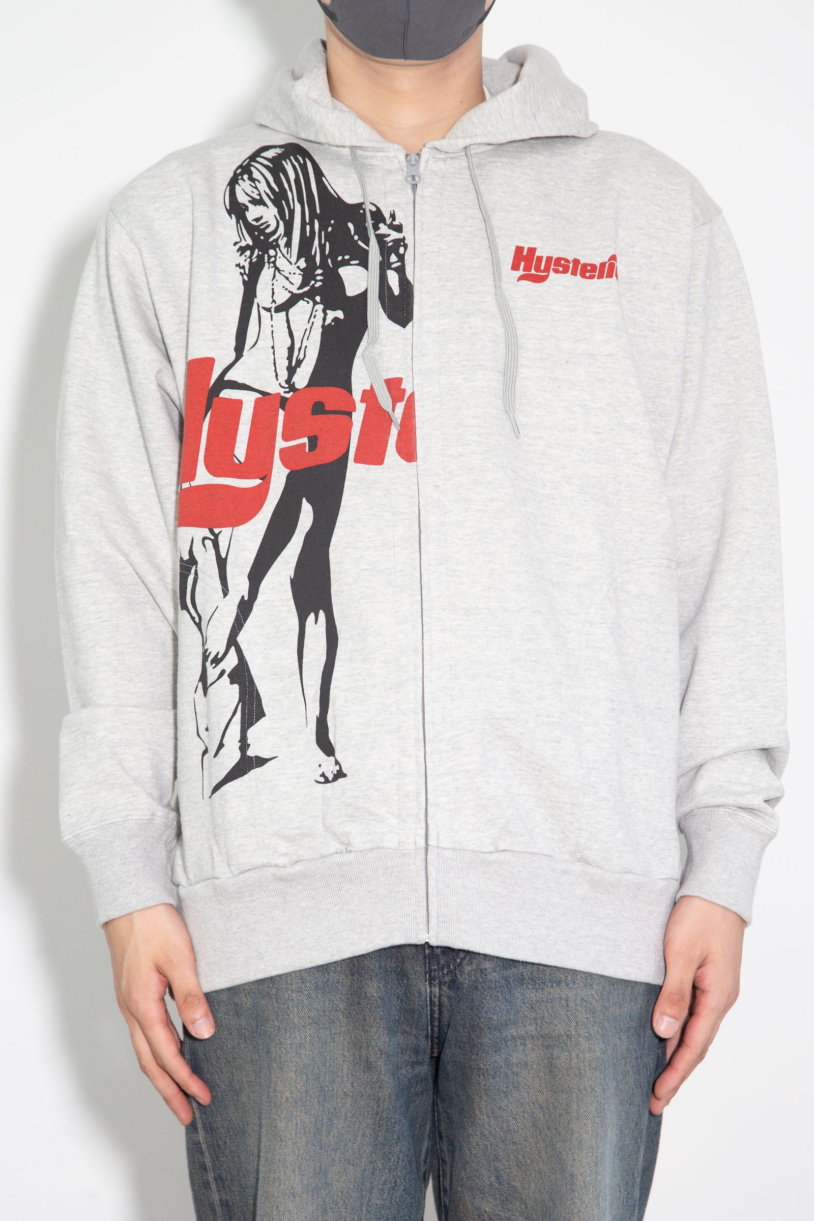 HYSTERIC GLAMOUR - HYSTERIC TIMES パーカー / グレー | Tempt