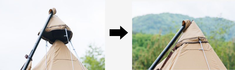 トリポット専用 コネクトキャップ｜TENT・TARP ACCESSORY｜PRODUCTS