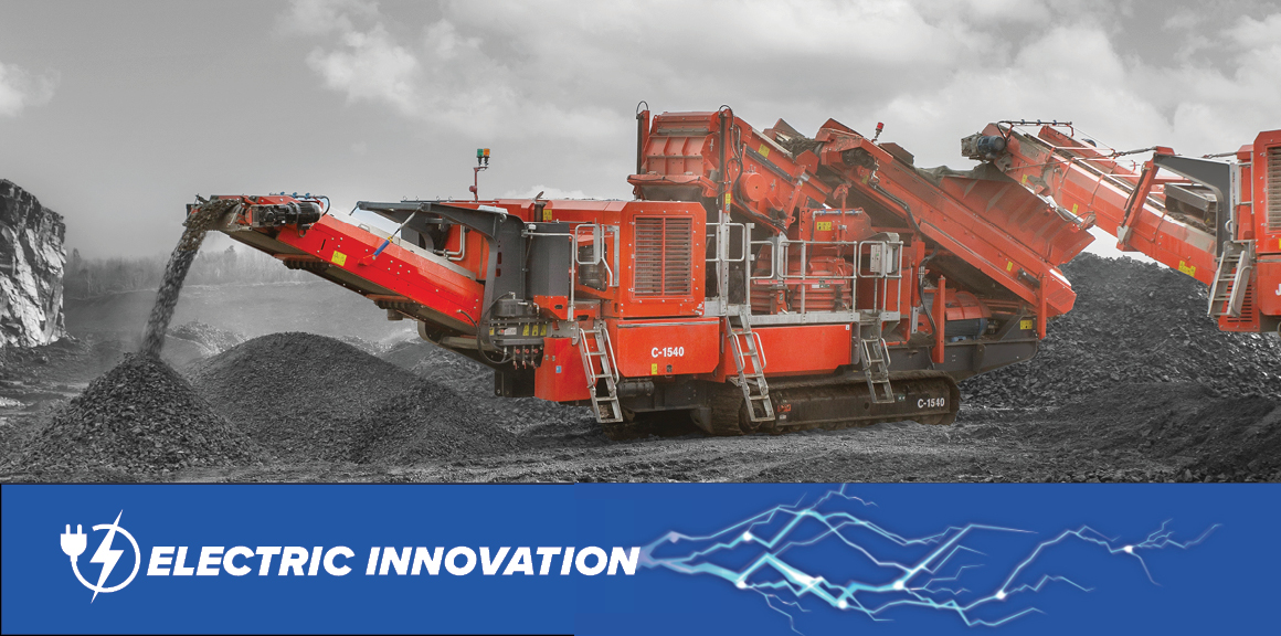 C-1540 Electric Cone Crusher | Finlay