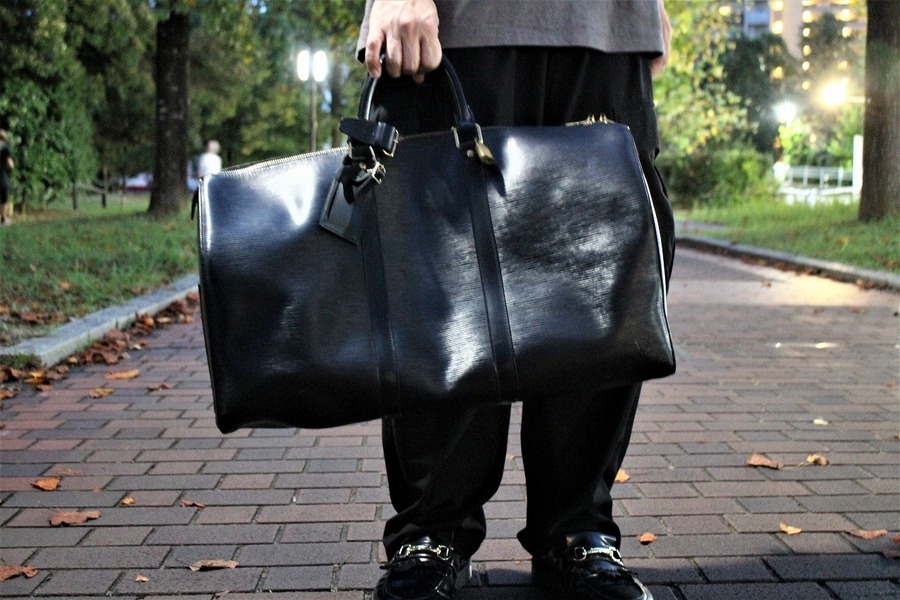 LOUIS VUITTON/ルイヴィトン】〈keepall50/キーポル50〉男らしいエピが