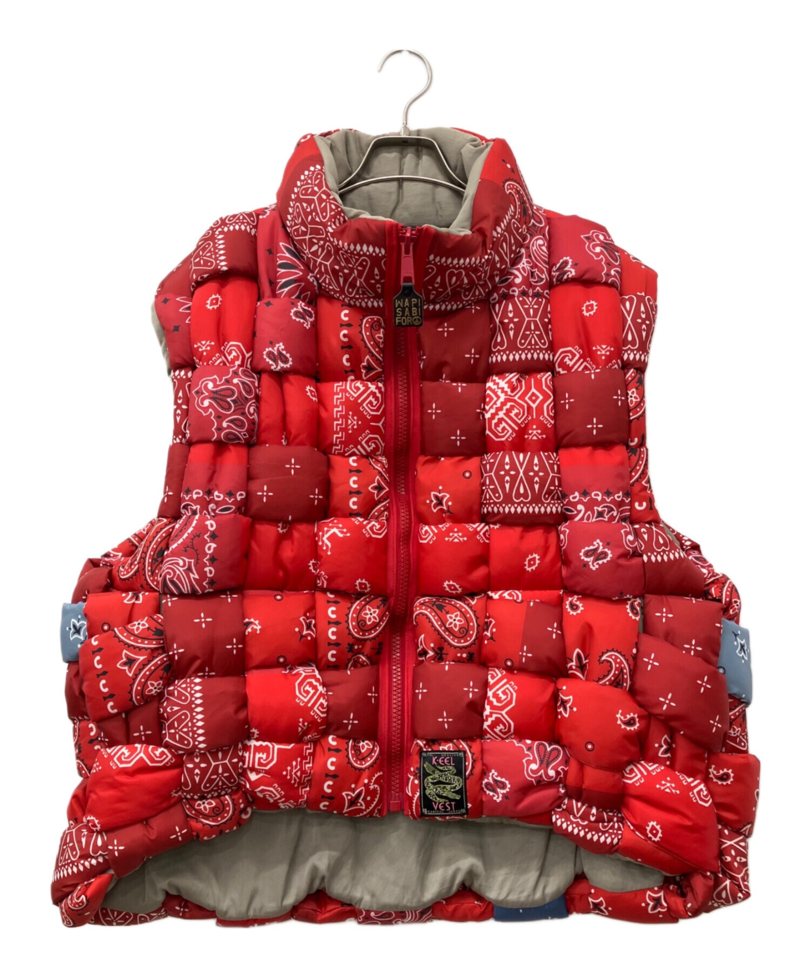 KAPITAL / キャピタル】Bandana Print Nylon Keel Weaving Vest | 視線