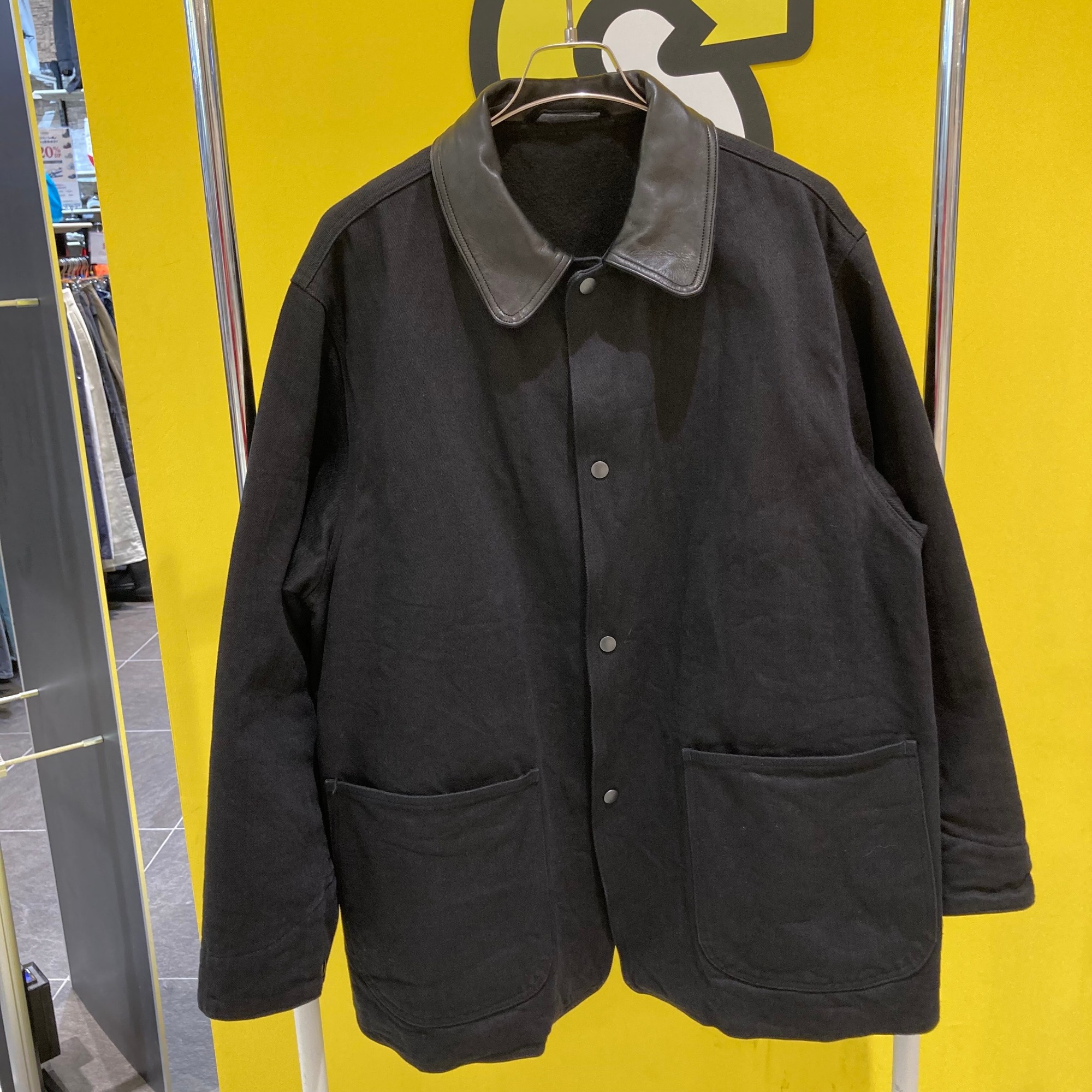 COMOLI】デニム レザー ワークジャケット[2025.02.02発行]｜トレファク