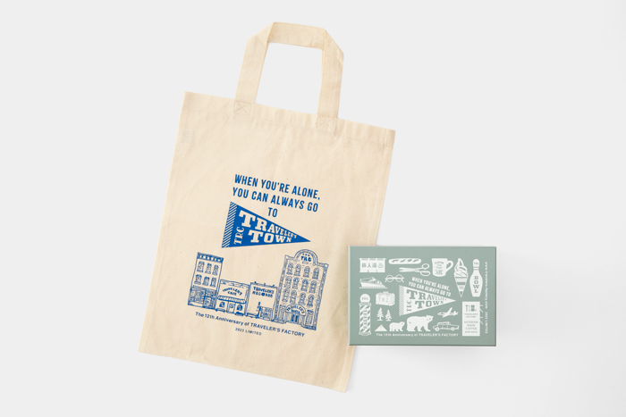 トラベラーズファクトリー12周年記念缶セット