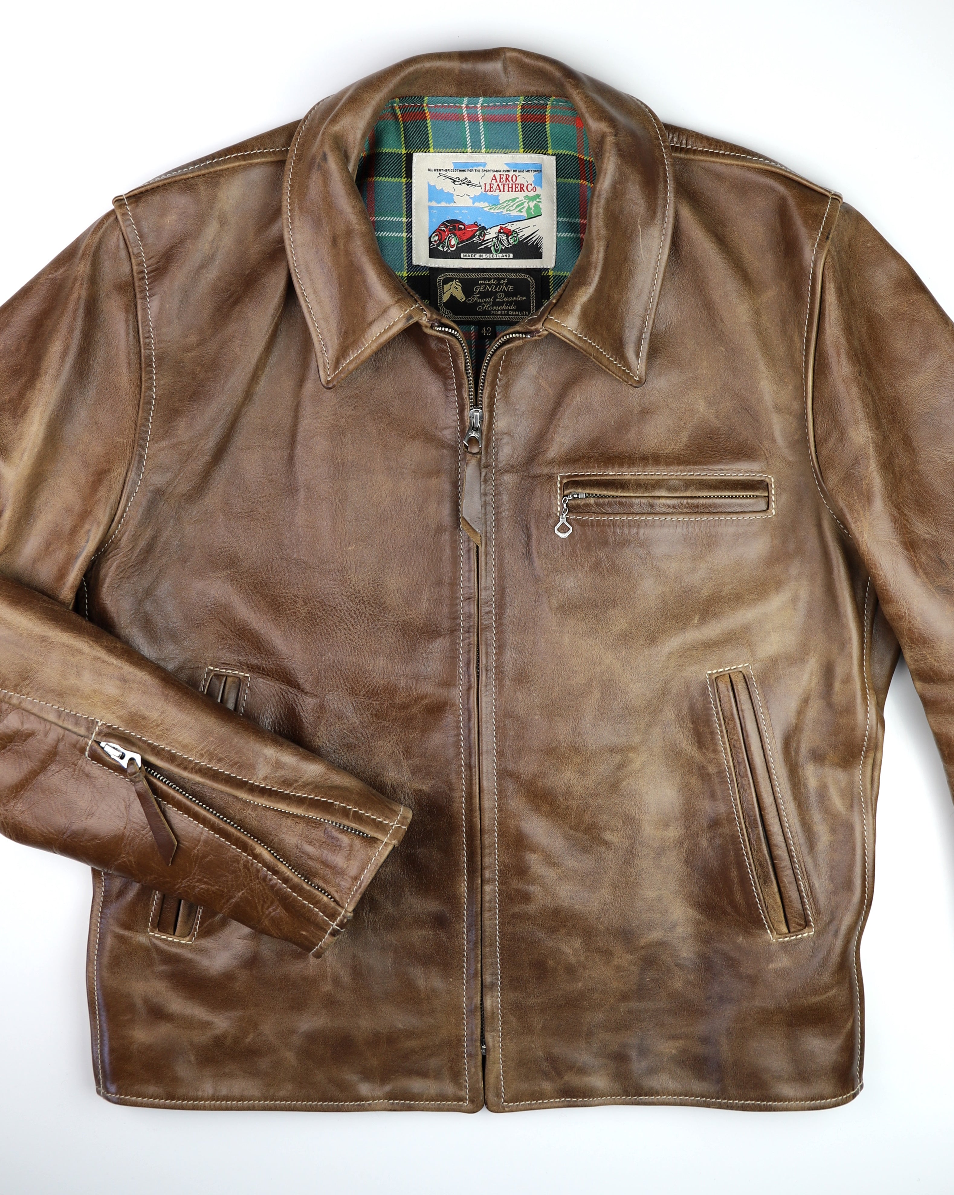 Aero Sheene, size 42, Gently Worn Natural CXL FQHH – Thurston Bros