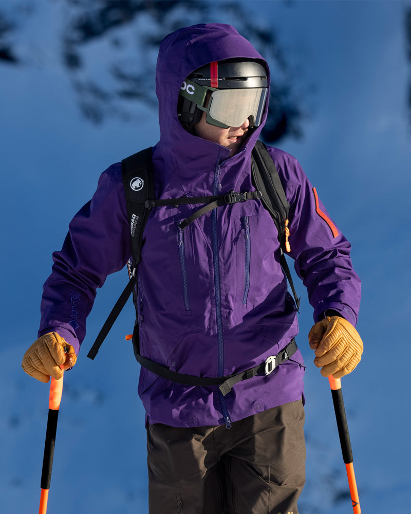 Z-2 GORE-TEX ePE 3L SHELL JACKET Parachute Purple – The Mountain