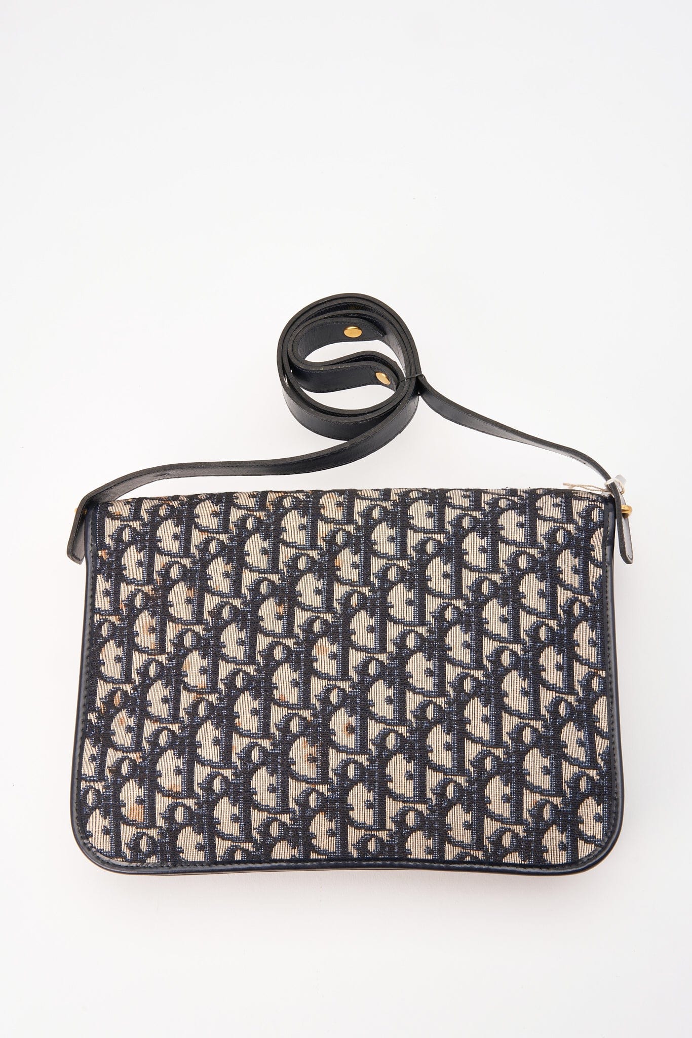 Vintage Christian Dior Oblique Canvas Crossbody Bag – The Hosta