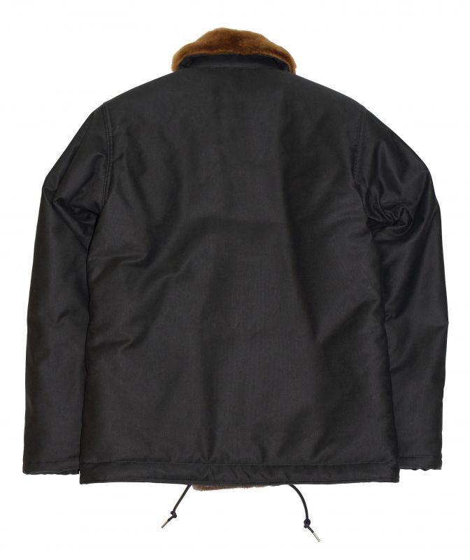 WESTRIDE -CYCLE DECK JKT- BLK size.34,36,38,40,42,44