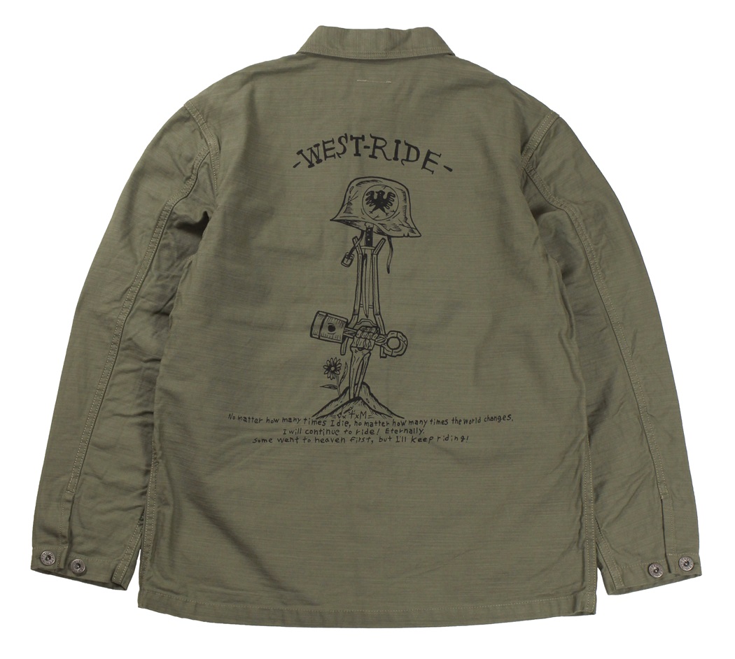 WESTRIDE -W-44 JACKET- OLV