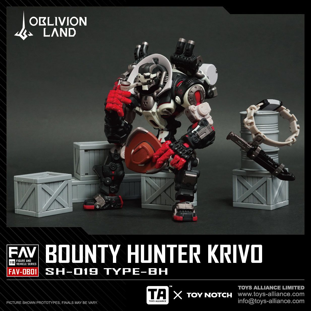 Toys Alliance x Toy Notch FAV-OB01 BOUNTY HUNTER KRIVO
