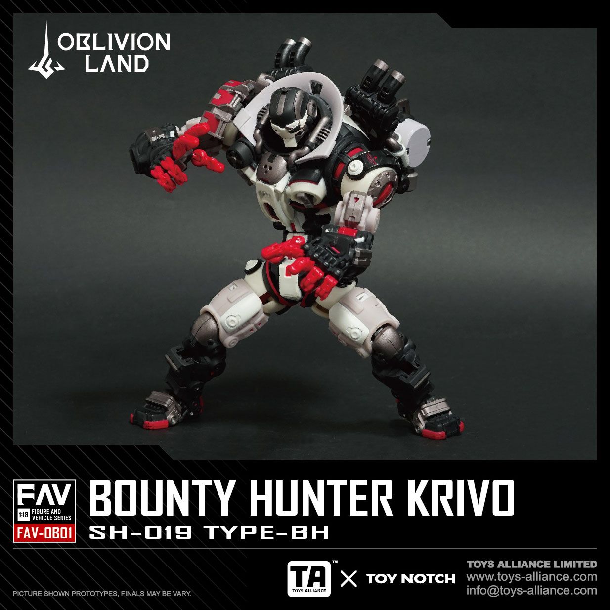 Toys Alliance x Toy Notch FAV-OB01 BOUNTY HUNTER KRIVO