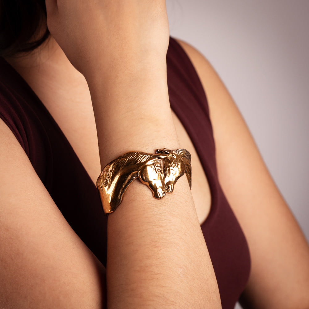 Kindred Spirits Cuff in Bronze