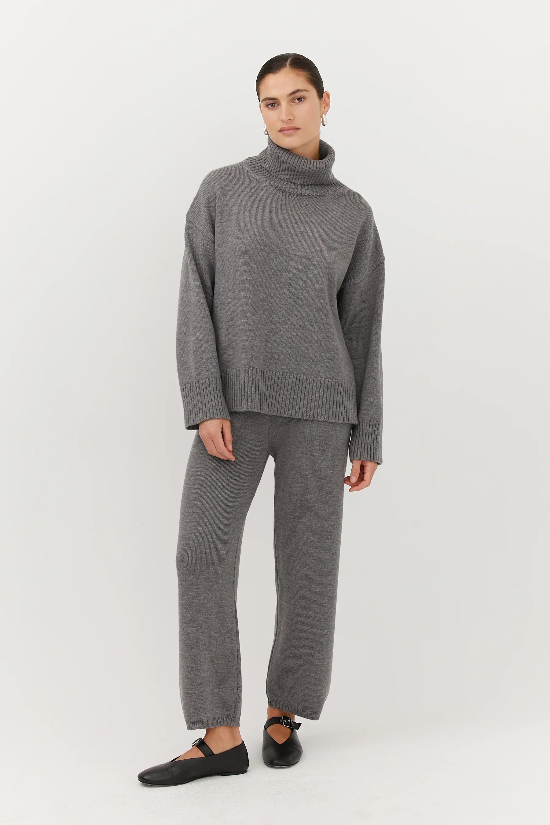 Wool Pants Grey | Sustainable Women's Pants & Skirts – The Slow Label
