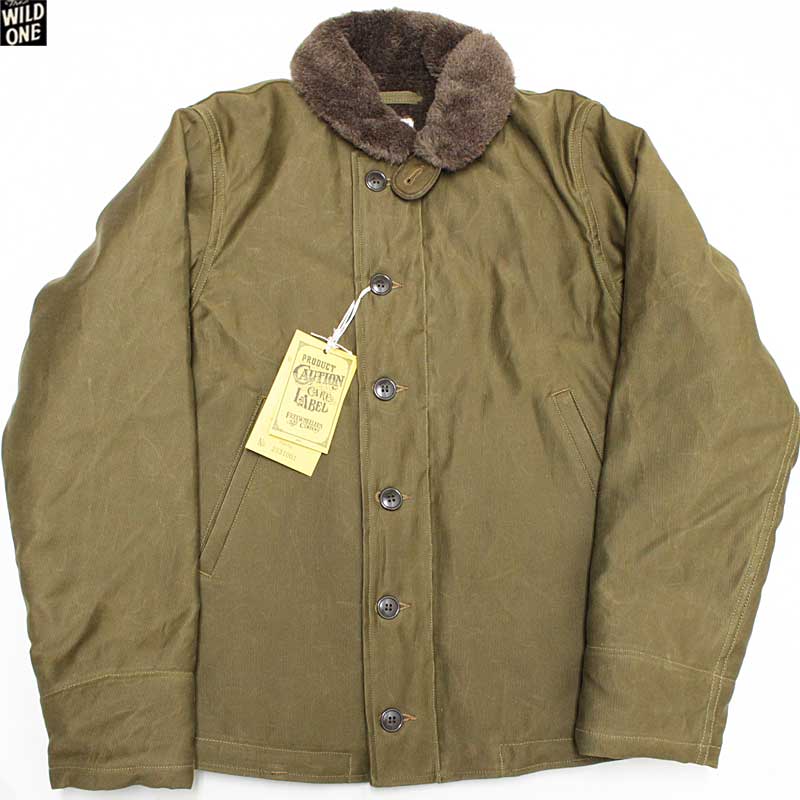 フリーホイーラーズ【タイプ N-1 ＜ダークカーキベージュ＞ 無地