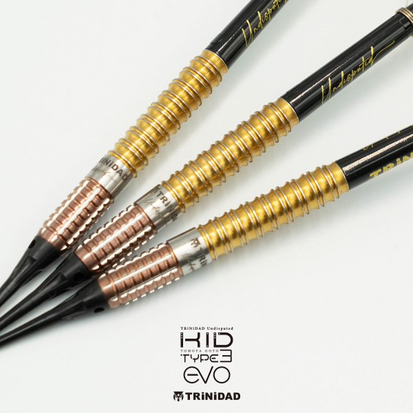 ダーツ バレル TRiNiDAD Undisputed KID 2/3 EVO 後藤智弥 選手モデル