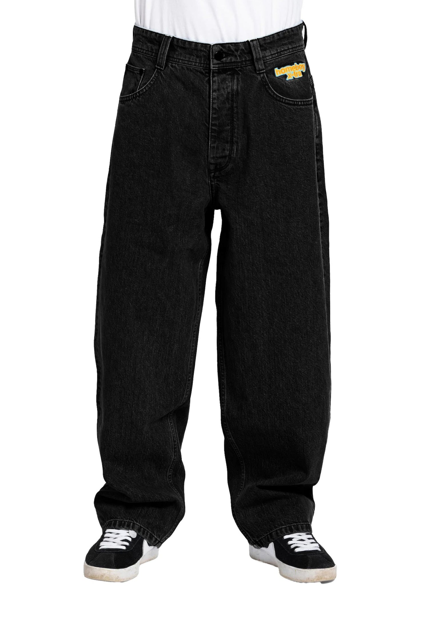 X-Tra Monster Denim Homeboy Jeans in washedblack for men – TITUS
