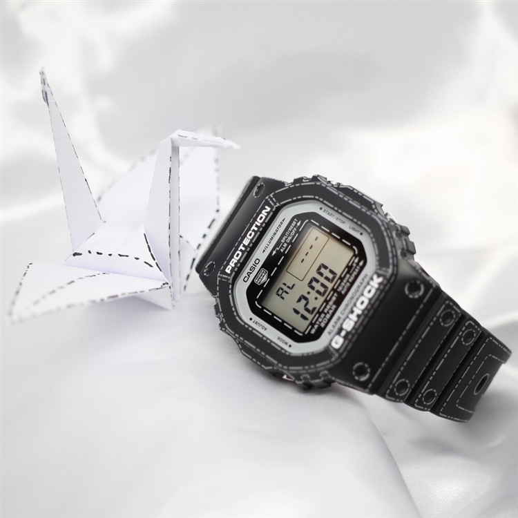 G-SHOCK】「折り紙」をテーマにした特別なモデルDW-5600RGM-1JR DW