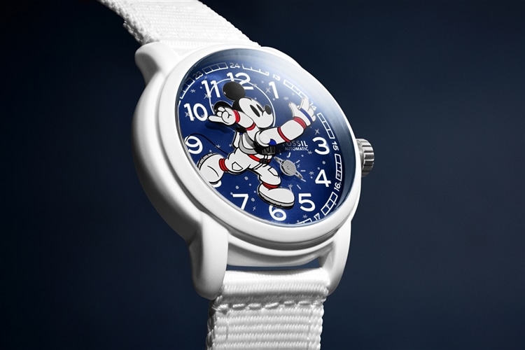 FOSSIL】Disney x Fossil ミッキーマウス アストロノートウォッチ