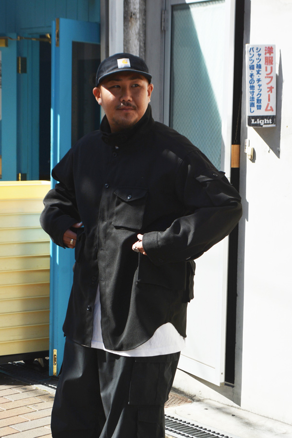 MODMNT（モドメント）T/TWEED UTILITY CPO SHIRT（ツウィード