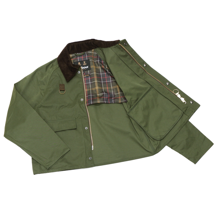 Barbour（バブァー）SPEY（スペイ）PEACH SKIN/Sage（セージ