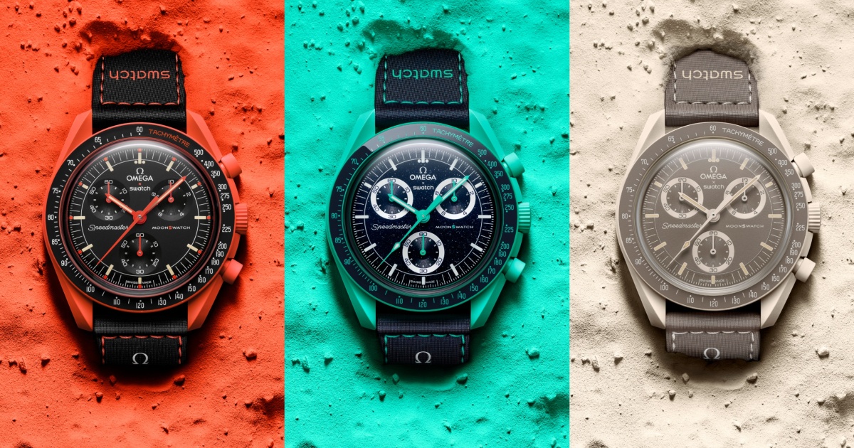 Swatch x Omega MoonSwatch Mission on Earth: Lava, Polar Lights