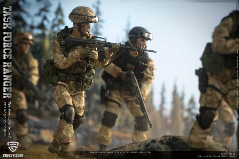 US Military 75th Rangers & Delta Special Force - Set of 6 Figures