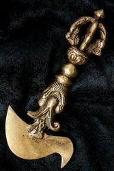 チベット密教法具 カルタリ・ドルジェ - 14cm の通販 - TIRAKITA.COM