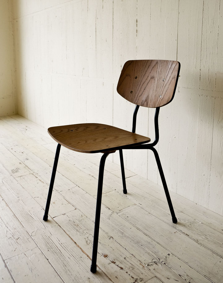 SUTTO DINING CHAIR － WOOD SEAT | TRUCK FURNITURE