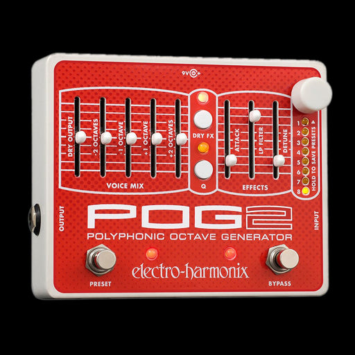 Electro-Harmonix POG2 Polyphonic Octave Generator Pedal — Truetone