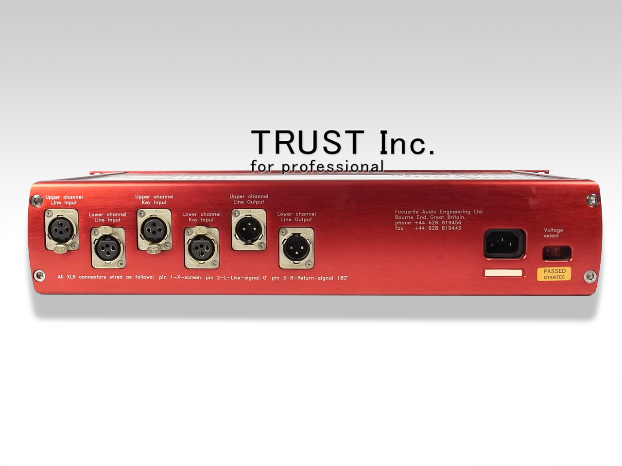 RED 3 / Compressor/Limiter【中古放送用・業務用 映像機器・音響機器