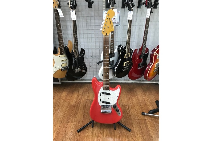 ☆スクワイヤーbyフェンダー ムスタング フィエスタレッド☆買取入荷