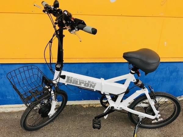 とび 電動アシストバイク baron バロンX20 ホワイト BARON-X バロン-X