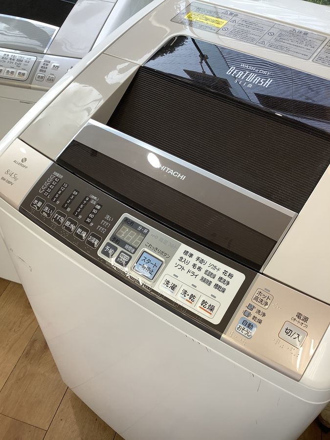 ビートウォッシュ！2012年製 HITACHI＜ヒタチ＞8.0Kg縦型洗濯乾燥機の