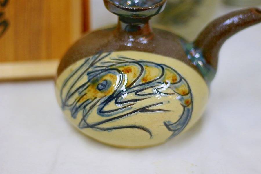 壺屋陶器 金城次郎氏 カラカラ 人間国宝 琉球壺屋焼人間国宝金城次郎氏