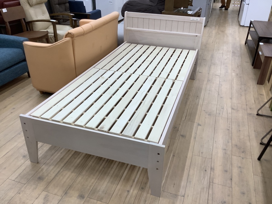 ニトリのホワイトシングルベッドが入荷致しました!!【松原店】｜2021年