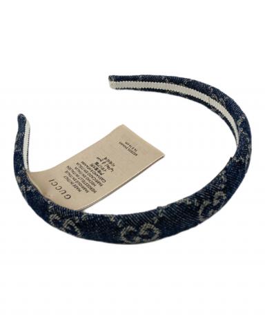 中古・古着通販】GUCCI (グッチ) カチューシャ インディゴ サイズ:M