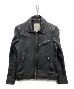 中古・古着通販】BEAMS (ビームス) ラムレザーダブルライダース