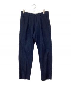 中古・古着通販】PT01 (ピーティーゼロウーノ) ウールパンツ ネイビー