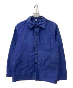 中古・古着通販】OUTIL (ウティ) ノーカラーモールスキンジャケット