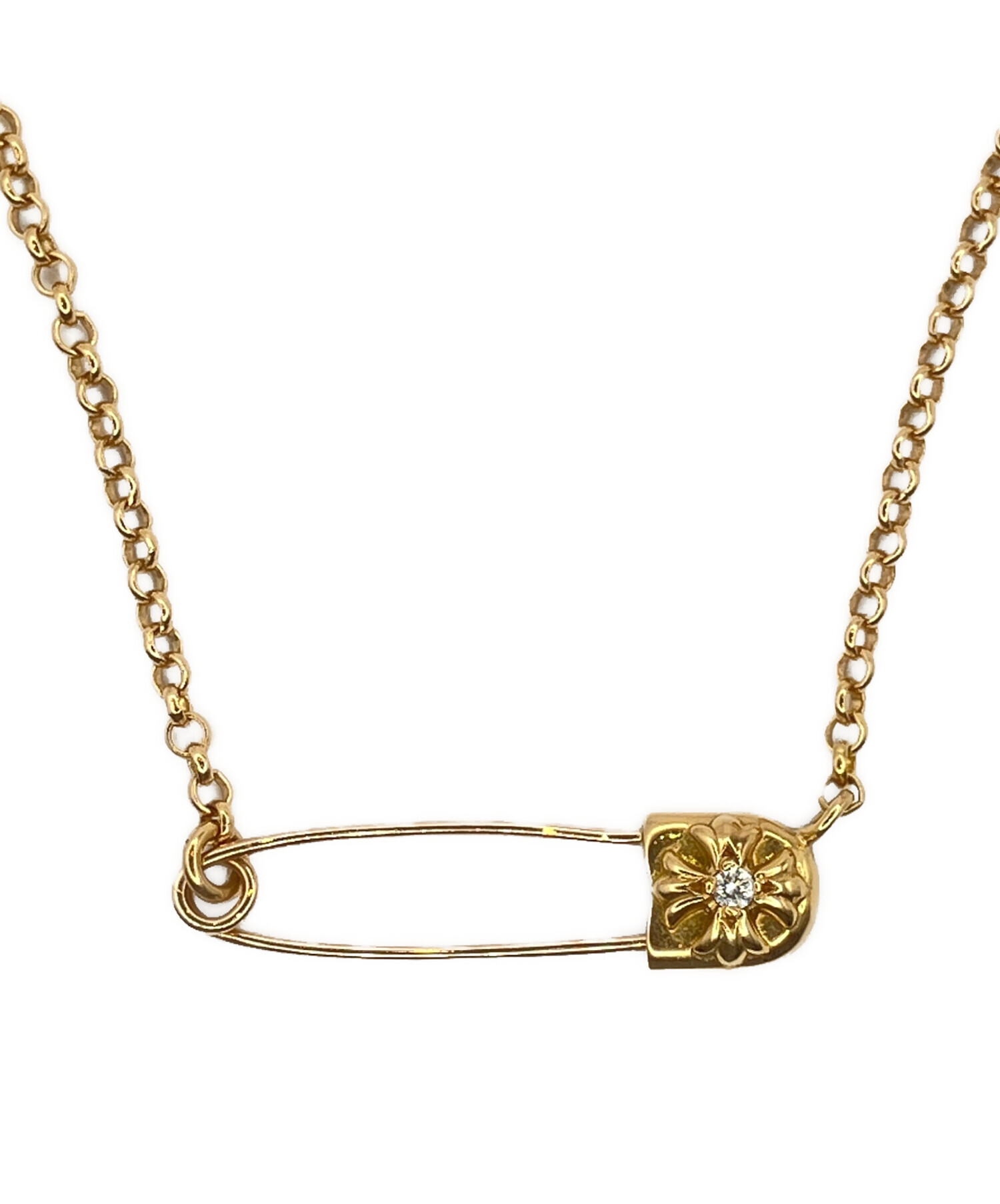 中古・古着通販】CHROME HEARTS (クロムハーツ) SAFETY PIN 1DIA