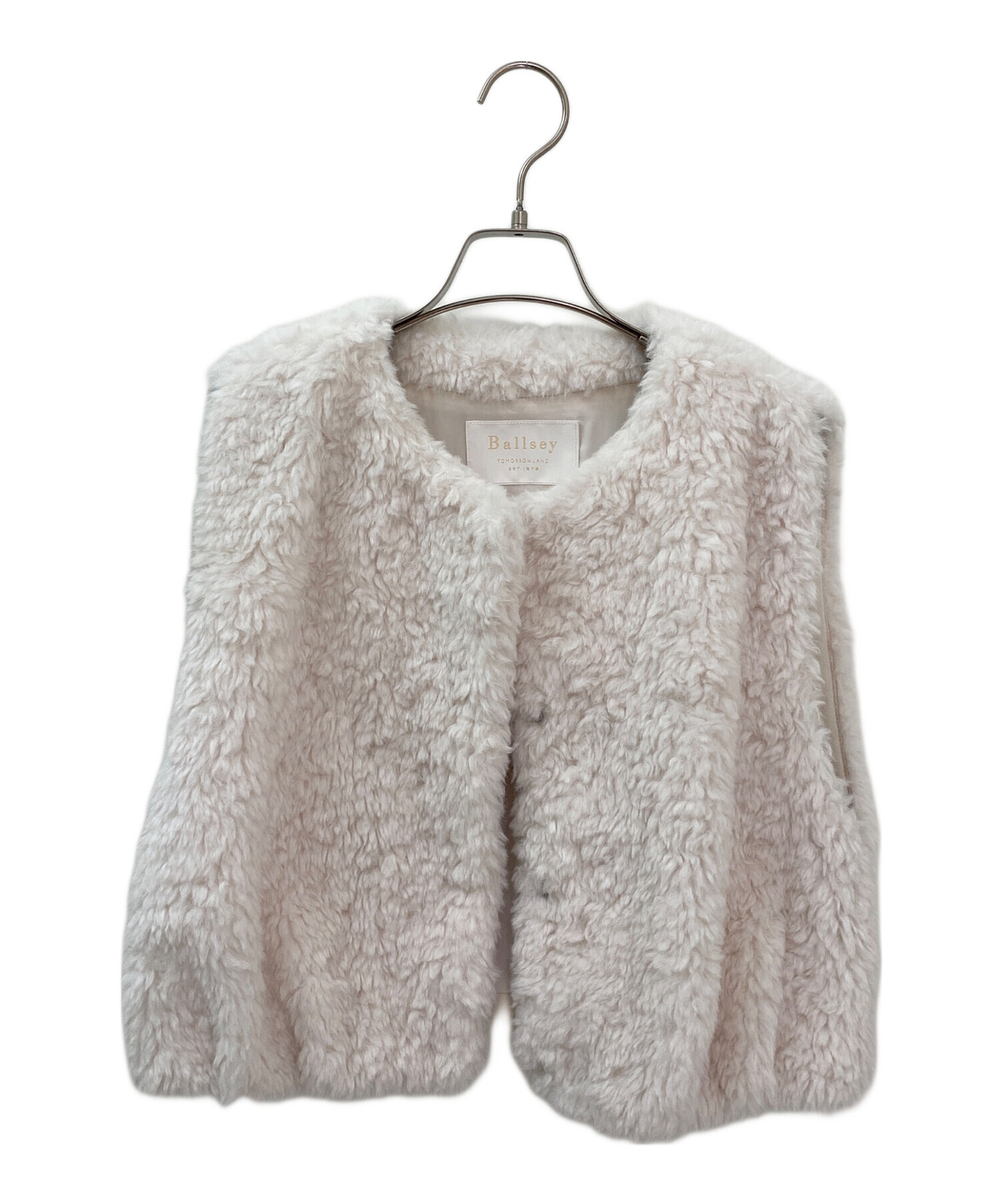 中古・古着通販】BALLSEY (ボールジィ) ランダムファーショートベスト