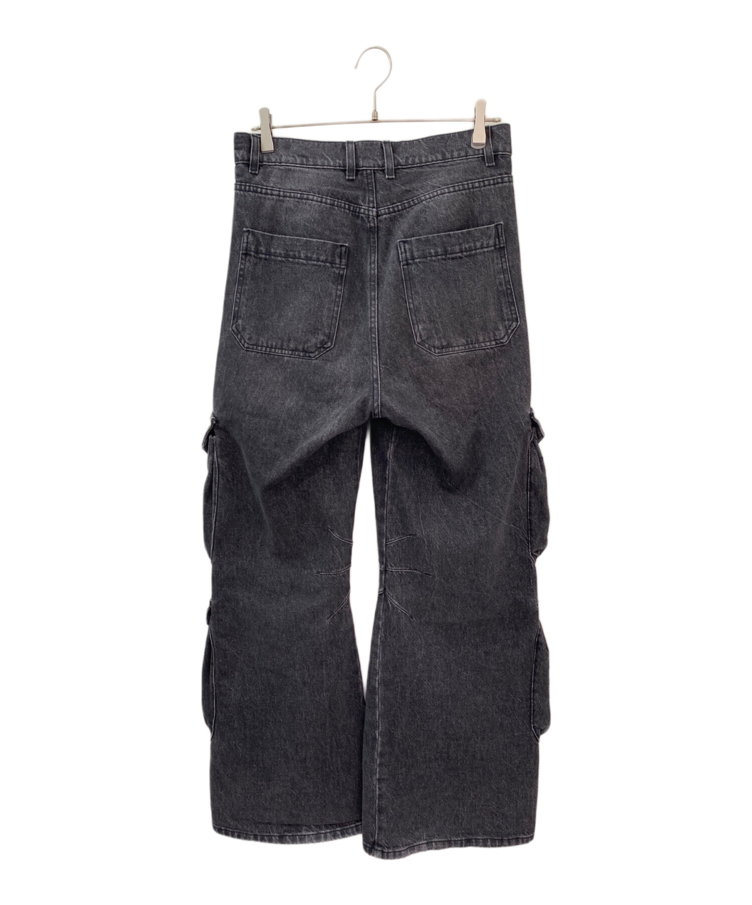 中古・古着通販】DIESEL (ディーゼル) d-sire cargo pants ブラック