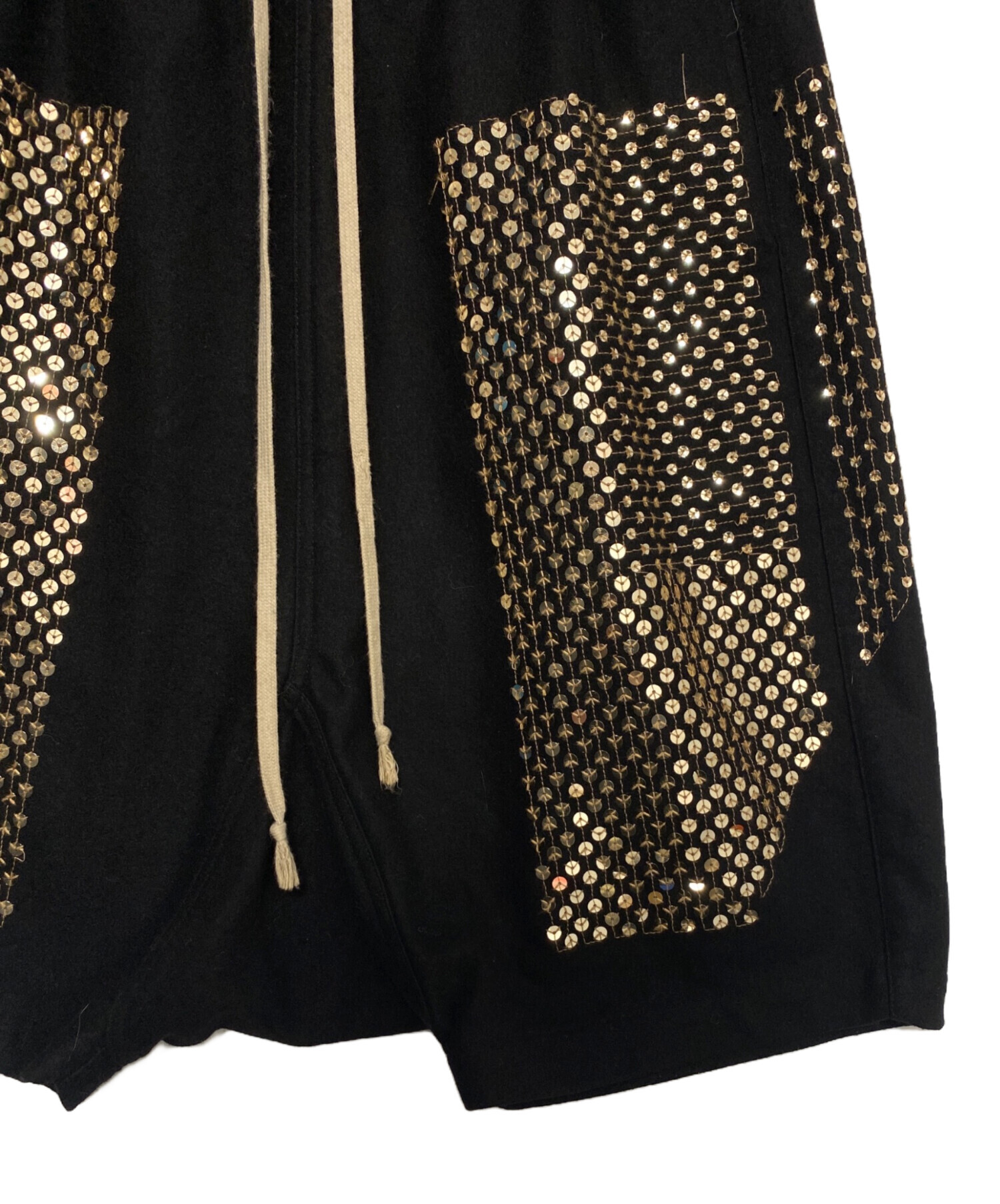 中古・古着通販】RICK OWENS (リックオウエンス) スパンコール装飾