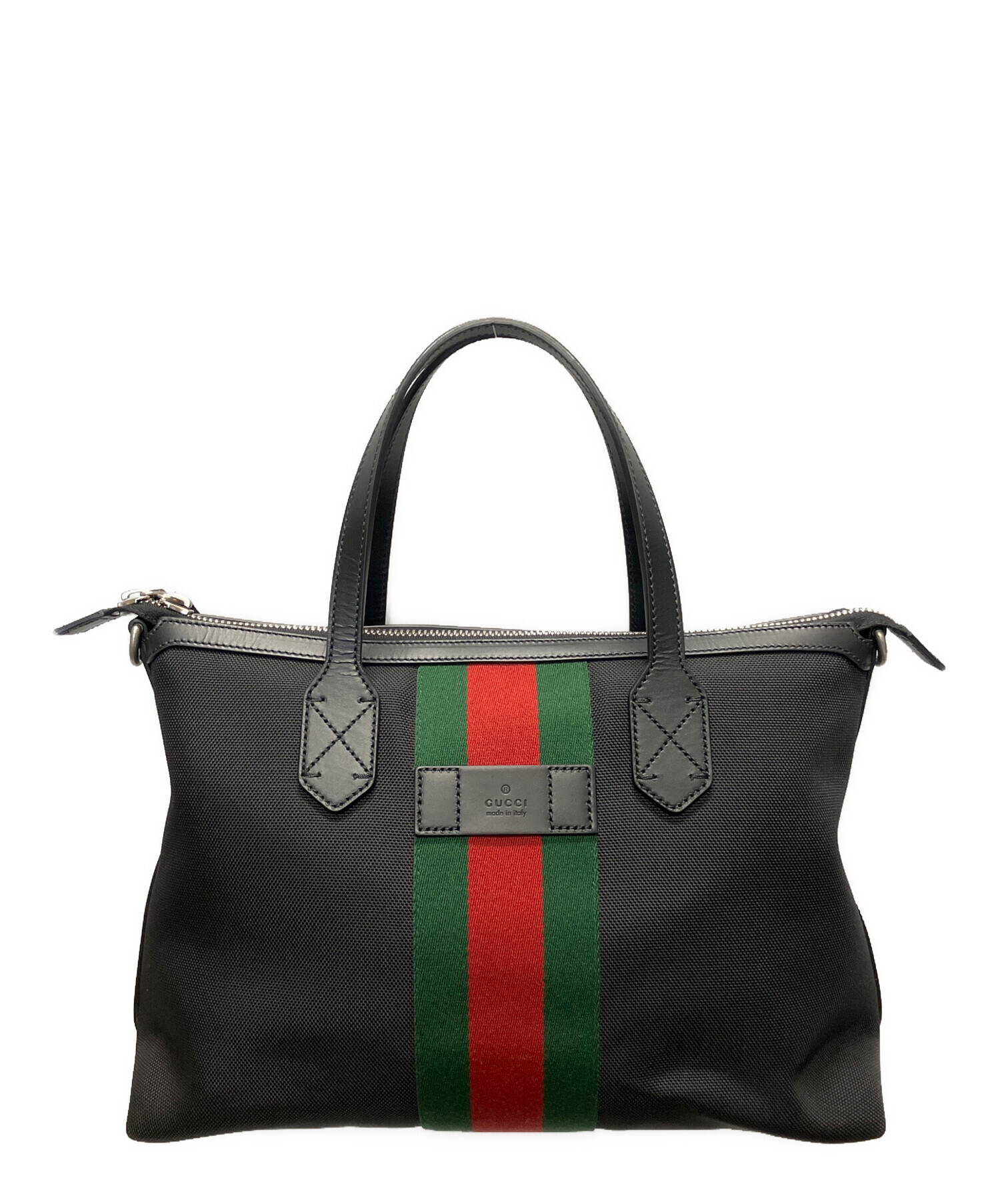 中古・古着通販】GUCCI (グッチ) シェリーライン 2wayトートバッグ